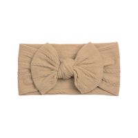 Cute Solid Color Cloth Bowknot Hair Band sku image 19