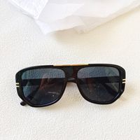 Ig Style Vacation Leopard Pc Resin Toad Glasses Full Frame Men's Sunglasses sku image 8