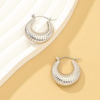 1 Pair Lady Solid Color Irregular Alloy Earrings main image 3