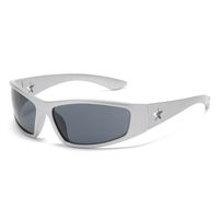 Hip-hop Streetwear Geometric Pc Cat Eye Full Frame Sports Sunglasses main image 2