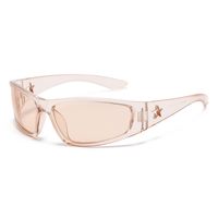 Hip-hop Streetwear Geometric Pc Cat Eye Full Frame Sports Sunglasses sku image 4