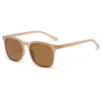 Simple Style Solid Color Tac Square Full Frame Men's Sunglasses sku image 6