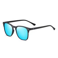 Simple Style Solid Color Tac Square Full Frame Men's Sunglasses sku image 8