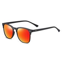Simple Style Solid Color Tac Square Full Frame Men's Sunglasses sku image 7