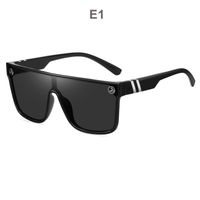Retro Streetwear Geometric Tac Square Full Frame Men's Sunglasses main image 4