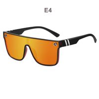 Retro Streetwear Geometric Tac Square Full Frame Men's Sunglasses sku image 4