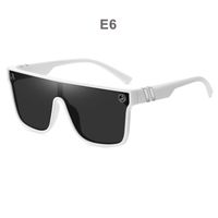 Retro Streetwear Geometric Tac Square Full Frame Men's Sunglasses sku image 6