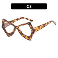 Hip Hop Punk Géométrique Ca Cadre Papillon Plein Cadre Optique Lunettes sku image 3