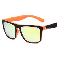 Einfacher Stil Sport Geometrisch Pc-polarisiertes Licht Quadrat Vollbild Männer Sonnenbrille main image 3