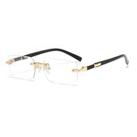 Elegant Dame Geometrisch Ac Quadrat Rahmenlos Sonnenbrille Der Frauen sku image 6