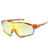 Y2k Camouflage Pc Special-shaped Mirror Half Frame Sports Sunglasses sku image 4