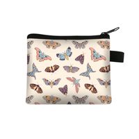 Women's Butterfly Polyester Zipper Coin Purses sku image 8