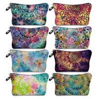 Women's All Seasons Polyester Flower Vintage Style Square Cosmetic Bag main image 6