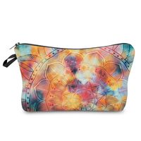 Women's All Seasons Polyester Flower Vintage Style Square Cosmetic Bag sku image 3