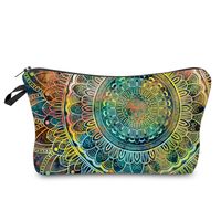 Women's All Seasons Polyester Flower Vintage Style Square Cosmetic Bag sku image 5