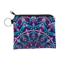 Women's Flower Polyester Zipper Coin Purses main image 2