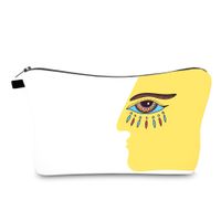 Women's All Seasons Polyester Devil's Eye Ethnic Style Square Zipper Cosmetic Bag sku image 3