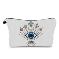 Women's All Seasons Polyester Devil's Eye Ethnic Style Square Zipper Cosmetic Bag main image 4