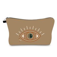 Women's All Seasons Polyester Devil's Eye Ethnic Style Square Zipper Cosmetic Bag sku image 6