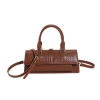 Women's All Seasons Pu Leather Basic Boston Bag sku image 1