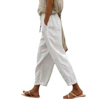 Women's Street Casual Solid Color Ankle-length Pocket Casual Pants Harem Pants main image 5