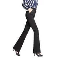 Women's Street Casual Solid Color Full Length Flared Pants main image 3