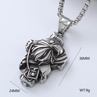 Punk Cool Style Cross 304 Stainless Steel No Inlaid Men'S Necklace Pendant main image 2