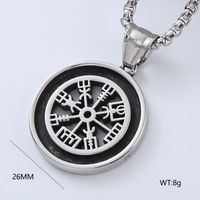 Punk Cool Style Cross 304 Stainless Steel No Inlaid Men'S Necklace Pendant sku image 1