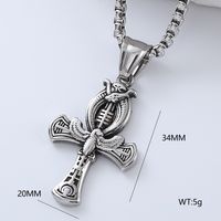 Punk Cool Style Cross 304 Stainless Steel No Inlaid Men'S Necklace Pendant sku image 4