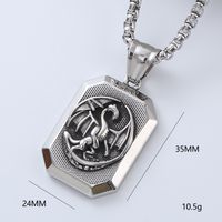 Punk Cool Style Cross 304 Stainless Steel No Inlaid Men'S Necklace Pendant sku image 7
