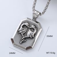 Punk Cool Style Cross 304 Stainless Steel No Inlaid Men'S Necklace Pendant sku image 8
