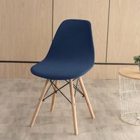 Elegant Solid Color Polyester Chair Cover sku image 7