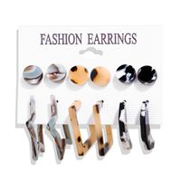 1 Set Modern Style Tassel Flower Plating Alloy Earrings sku image 30