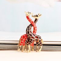 Cute Funny Animal Alloy Unisex Brooches sku image 2