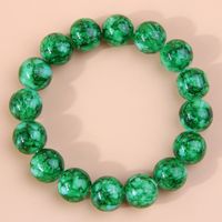 Wholesale Jewelry Simple Style Round Resin Beaded Bracelets sku image 4