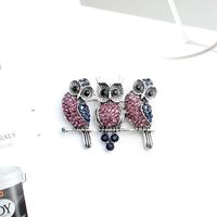 Exaggerated Funny Animal Alloy Inlay Artificial Gemstones Unisex Brooches main image 2