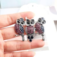 Exaggerated Funny Animal Alloy Inlay Artificial Gemstones Unisex Brooches main image 3