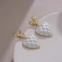 1 Pair Fashion Flower Butterfly Bow Knot Alloy Inlay Artificial Pearls Rhinestones Shell Women's Earrings sku image 71