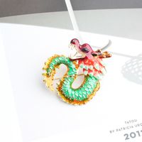 Exaggerated Funny Dragon Alloy Unisex Brooches main image 3
