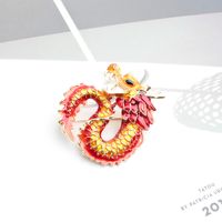 Exaggerated Funny Dragon Alloy Unisex Brooches main image 4