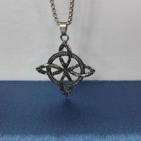 Streetwear Geometric Alloy Plating Unisex Pendant Necklace sku image 4