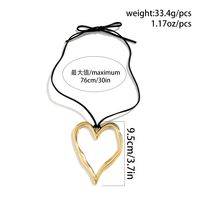 Vintage Style Heart Shape Alloy Wholesale Pendant Necklace sku image 10