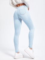 Women's Street Streetwear Solid Color Full Length Jeans main image 5