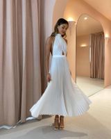 Women's Party Dress Elegant Sexy Halter Neck Sleeveless Solid Color Maxi Long Dress Banquet main image 5