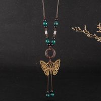 Ethnischer Stil Geometrisch Schmetterling Keramik Großhandel Halskette Mit Anhänger sku image 6