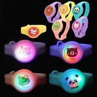 Luminous Mosquito Repellent Bracelet Flash Mosquito Repellent Watch Cartoon Mosquito Repellent Buckle Wrist Strap sku image 2