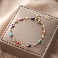 Wholesale Jewelry Casual Simple Style Star Heart Shape Bow Knot Alloy Rhinestones Pearl Plating Inlay Bracelets sku image 7