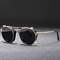 Streetwear Round Uv Protection Round Frame Full Frame Women's Sunglasses main image 4