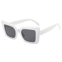 Vacation Solid Color Ac Square Full Frame Women's Sunglasses sku image 5