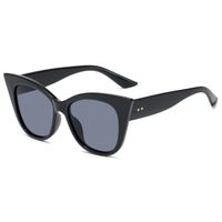 Einfacher Stil Einfarbig Ac Katzenauge Vollbild Sonnenbrille Der Frauen sku image 1